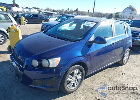 2013 Chevrolet Sonic Lt из США, поврежденный, VIN 1G1JC6SH0D4169783